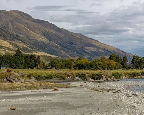 Makarora River, Otago, New Zealand